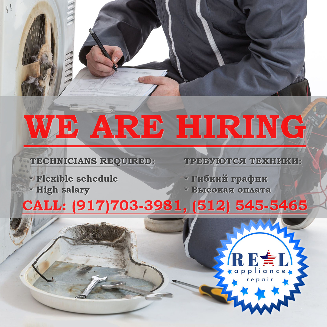 We are hiring. Technicians required!