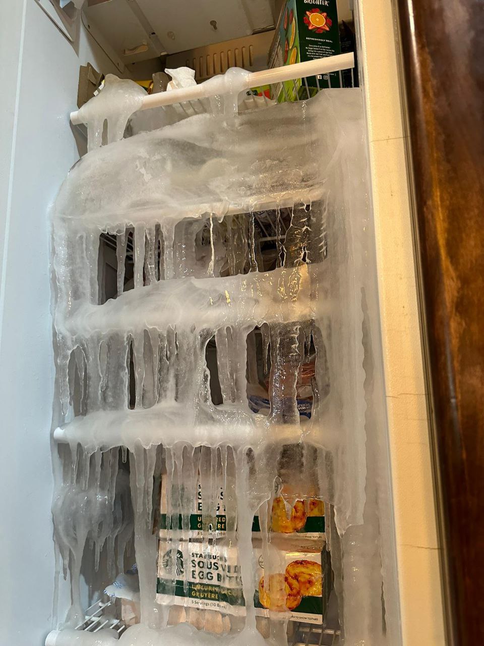Refrigerator water inlet valve has been replased